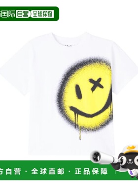 1h可退 香港直邮Molo 男童 Rodney 印花棉质针织T恤童装