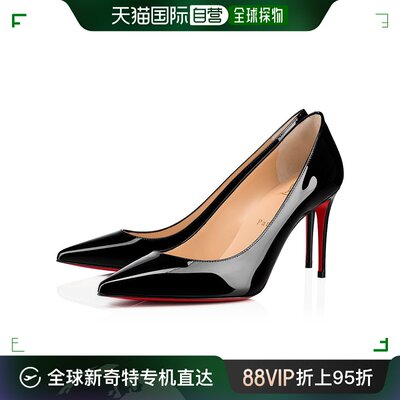 欧洲直邮Christian Louboutin  Kate 85 毫米高跟鞋 - 漆皮小牛皮