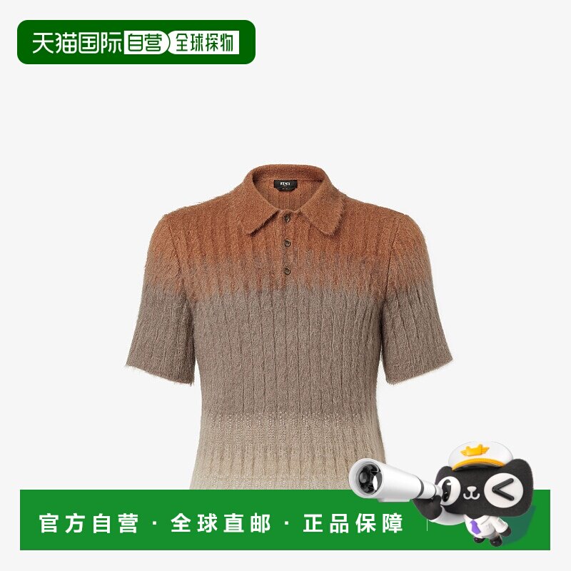 1h可退 欧洲直邮FENDI 芬迪 25秋冬 FZC162AOZUF0XDA 男士 长袖Po