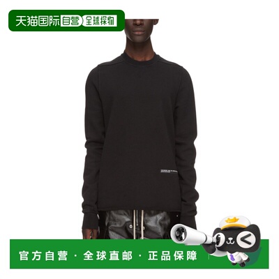 1h可退 香港直邮Rick Owens Drkshdw 长袖圆领卫衣 DU02C5279FER1