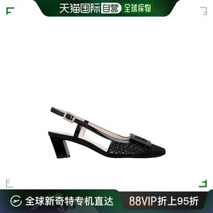 维维亚 女士Belle VIVIER Vivier 搭扣露跟高 罗杰 香港直邮ROGER