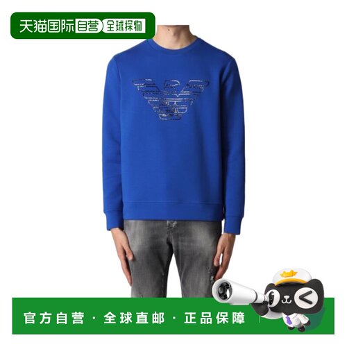 香港直邮Emporio Armani 圆领长袖卫衣 3L1MFG1JHSZ阿玛尼