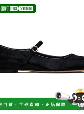 香港直邮aeyde 女士 黑色 Uma Ponyhair 玛丽珍鞋 A11FL054805200