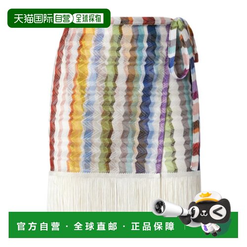 Missoni 流苏裹身迷你裙 MC25WH00BR015Z