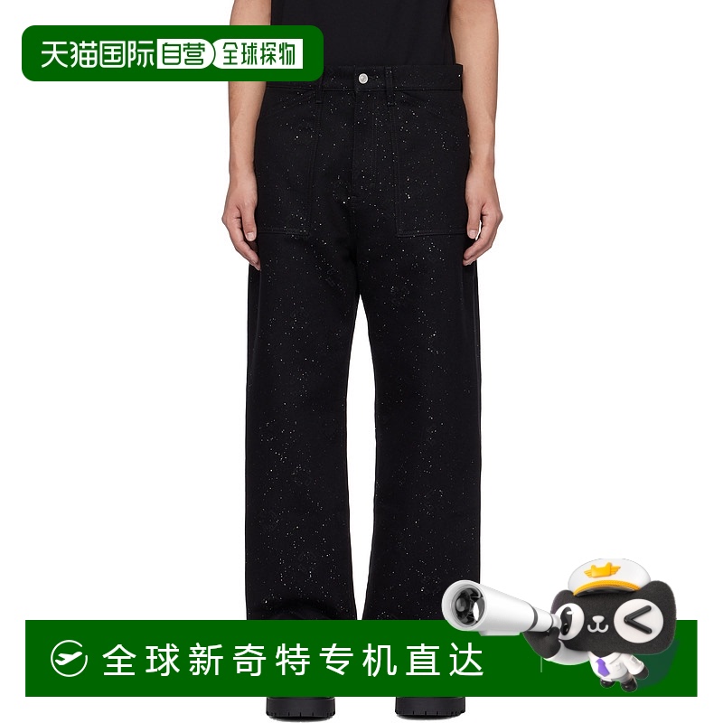 1h可退 香港直邮Givenchy 纪梵希 男士 黑色 Loose Fit Monogram