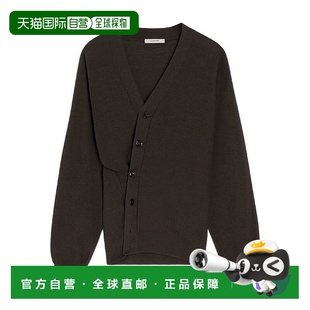 TO1082LK087 1h可退 不对称开衫 女士 brown棕色 香港直邮Lemaire
