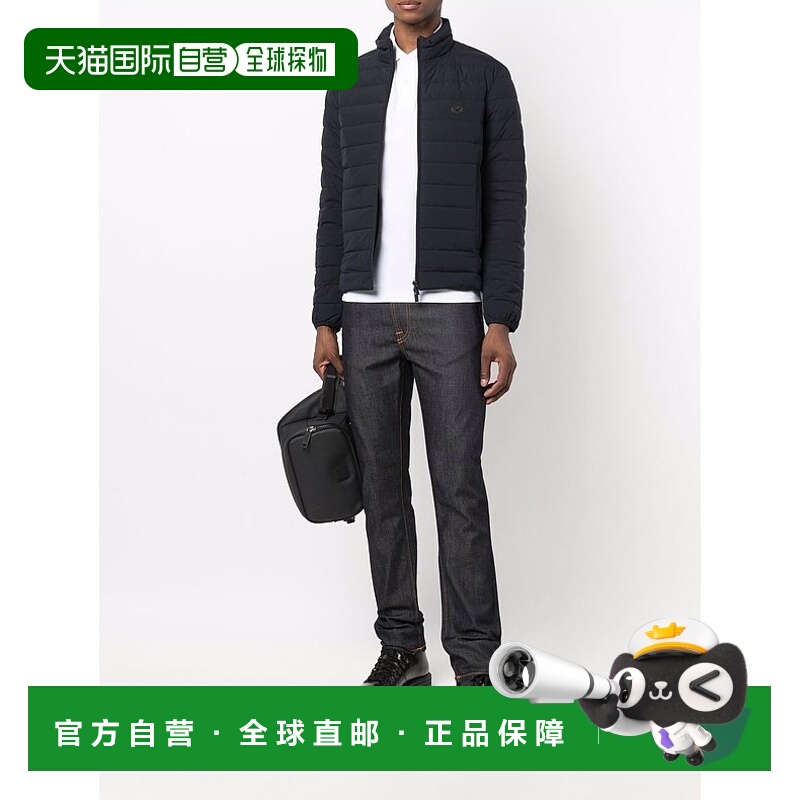 香港直邮Emporio Armani 徽标细节羽绒服 8N1BQ21NLRZ阿玛尼