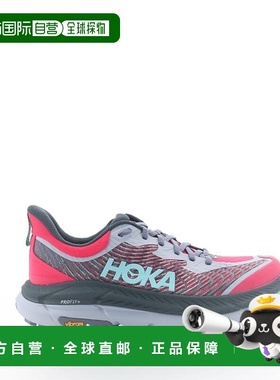 自营欧洲直邮HOKA MAFATE SPEED 4 女士红色/灰色聚酯户外鞋新款