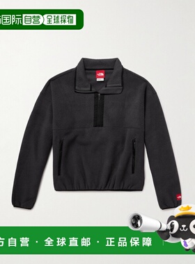 香港直邮the north face 北面 男士 Logo-Appliqued Recycled-Fle