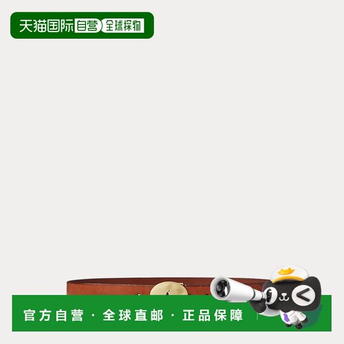 自营欧洲直邮RALPH LAUREN拉夫劳伦 Polo椭圆形牛皮带扣PoloID腰