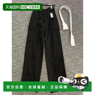 789857Y9I23阔腿裤 腰带环休闲裤 Laurent 香港直邮Saint