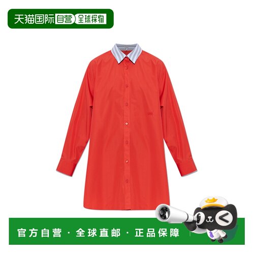 香港直邮LOEWE 女士连衣裙 S359Y09XKZ0RED AW2026 红色 Shirt dr