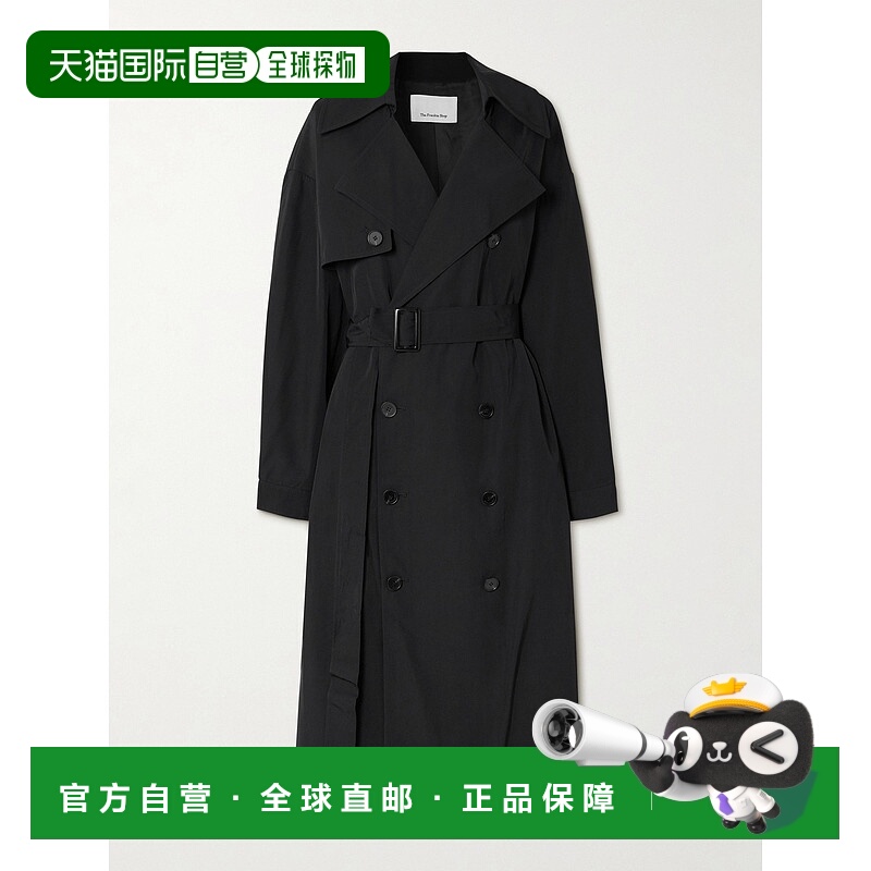 1h可退 香港直邮The Frankie Shop 女士 Mavis 宽松款双排扣华达