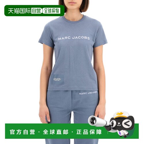 香港直邮MARC JACOBS 女士T恤 C631C07PF21481 AW2021 浅蓝色
