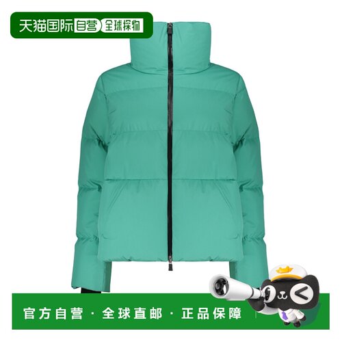 香港直邮HERNO 女士外套 PI00355DL111067091 AW2024 蓝色 高领绗