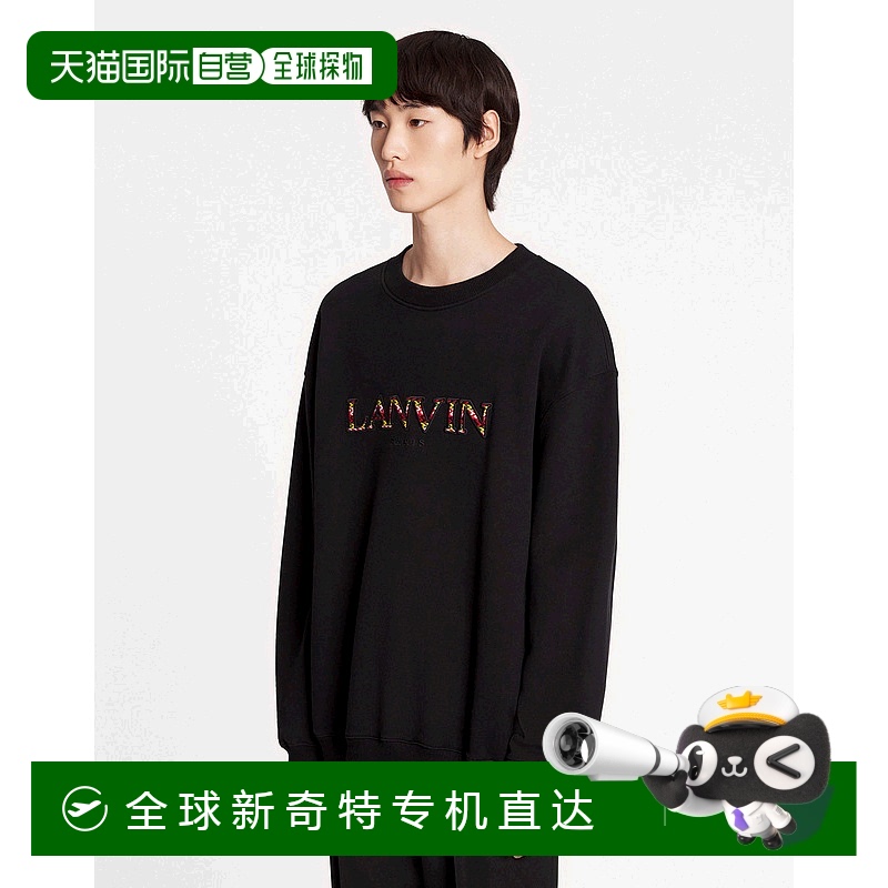 香港直邮Lanvin 长袖卫衣 RMSS0004J209A23圆领浪凡
