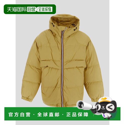 1h可退 欧洲直邮K-WAY 男士夹克 K3115HWQ34 AW2022 黄色 Tech fa