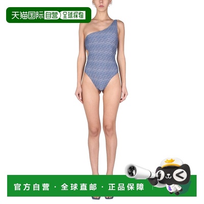 1h可退 香港直邮magda butrym 女士 连体式泳衣 817321DENIM