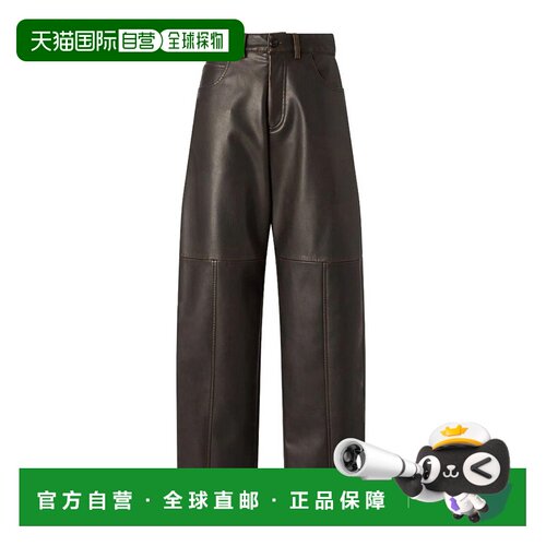 香港直邮PINKO 女士皮裤 107077A3E8L64 AW2026 【付后1h可退】