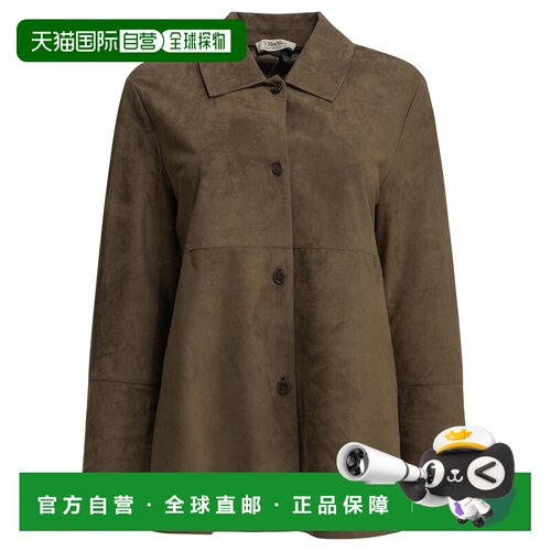 香港直邮S MAX MARA 女士外套 2629446011600SMMGOCCE001BROWN