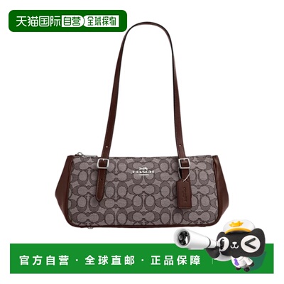 1h可退 香港直邮COACH 女士斜挎包 CBJ03SVS8S SS2024 灰色 Asher