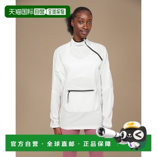 自营欧洲直邮On昂跑Active系列女士原色白聚酰胺防水夹克