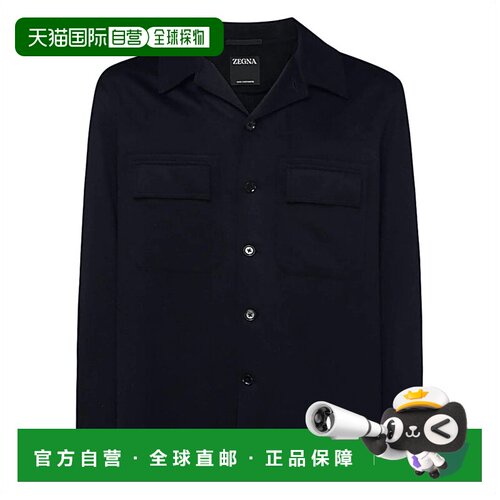 1h可退 欧洲直邮Z ZEGNA 男士夹克 E8V46SOT6B923 CO 蓝色