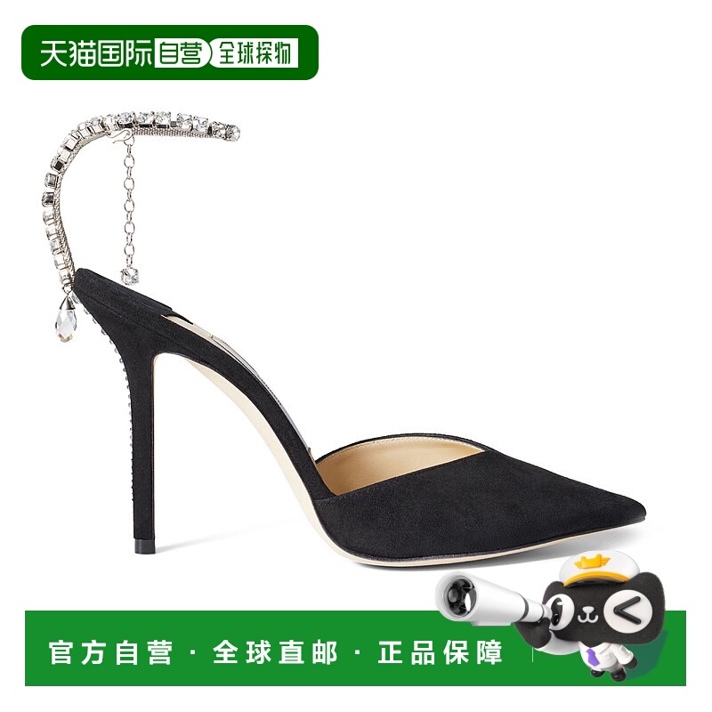 欧洲直邮JIMMY CHOO 25秋冬  J000141329/BLACK CRYSTAL JCHPM87T