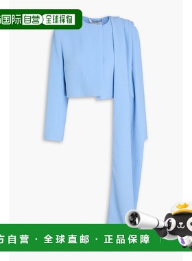 香港直邮EMILIA WICKSTEAD 女士 Meggie 短款垂褶绉纱夹克 RS24RT