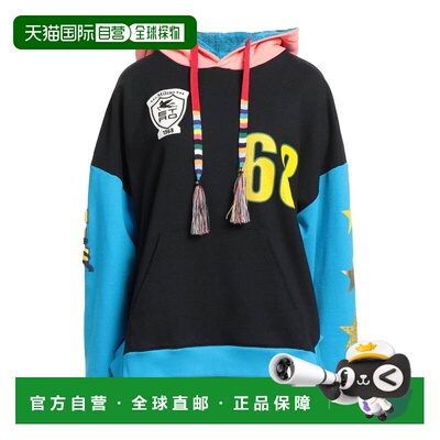 香港直邮Etro 艾特罗 女士 运动衫 BLACK黑色卫衣 舒适时尚帽衫