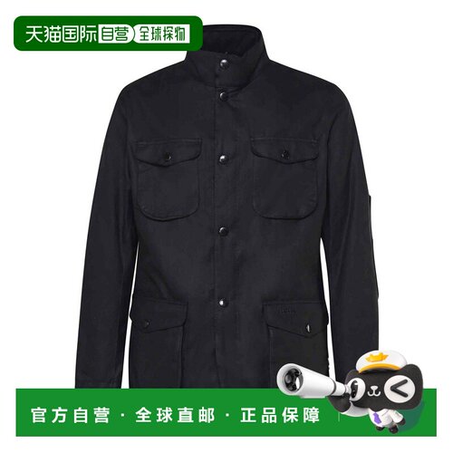 1h可退 欧洲直邮Barbour 男士夹克 MWX0700BK11 AW2025 黑色 Barb
