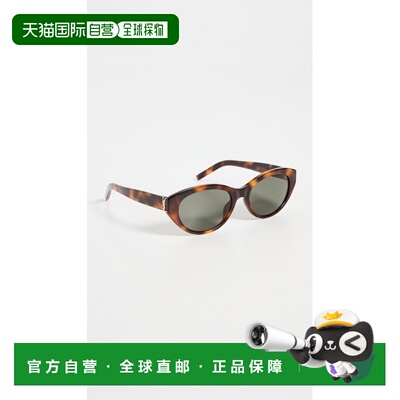 1h可退 香港直邮Saint Laurent 圣罗兰 女士 SL M148 猫眼太阳眼