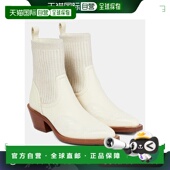 蔻依 女士 Nellie 香港直邮Chloe 皮质短靴 000767