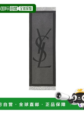 香港直邮Saint Laurent CASSANDRE 提花围巾 7948613Y009