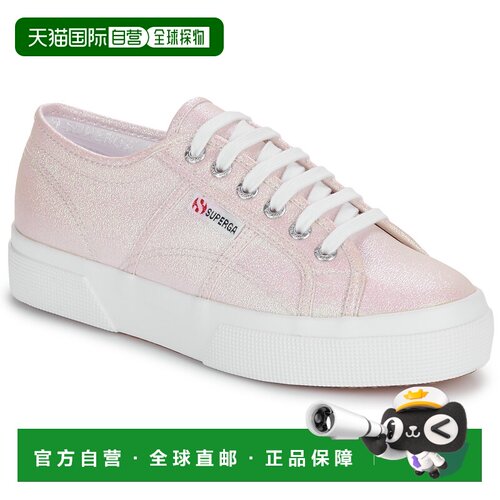 欧洲直邮Superga 女鞋 低帮板鞋 金色 春夏 2740 LAME厚底