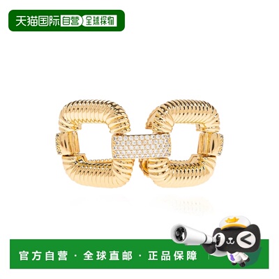 香港直邮Self-Portrait 女士 KNOCKER 金色手链 AW25603BGDGOLD