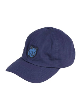 1h可退 香港直邮MAISON KITSUNE 男士 帽子 blue蓝色 舒适时尚