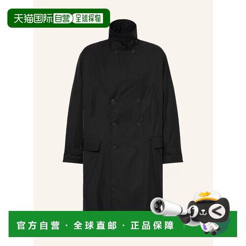 1h可退 欧洲直邮Y-3 男士大衣 100321860713000 CO 黑色 Trench c