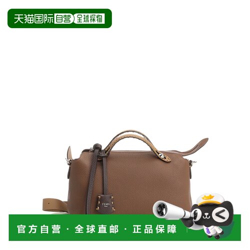 香港直邮FENDI 女士斜挎包 8BL155AV1JF1TVA SS2026 棕色 BORSE A