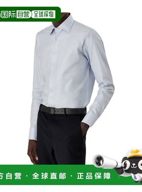 1h可退 香港直邮Canali 长袖格纹衬衫 CCL7018GD03307