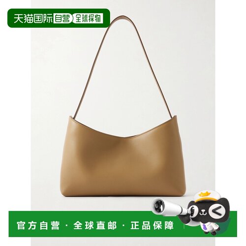 美国直邮The Row 女士 Alma Baguette 皮革肩包 W2192L678MSTRS