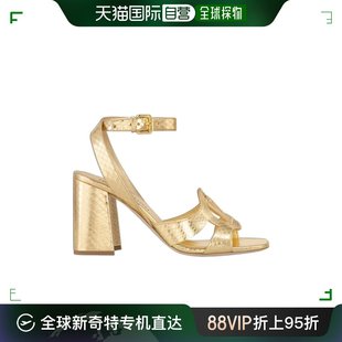 女士 香港直邮Louis 路易斯威登 1ACI2 Vuitton 徽标细节高跟凉鞋