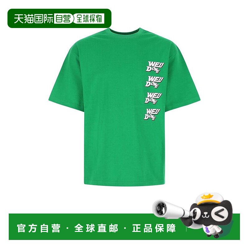 1h可退 欧洲直邮we 11 done 男士 上装T恤
