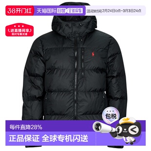 欧洲直邮Polo Ralph Lauren拉夫劳伦 刺绣拉链宽松羽绒服棉服男款
