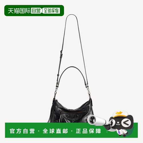 1h可退 香港直邮Balenciaga Le City Moto 小号 Arena 单肩包 866