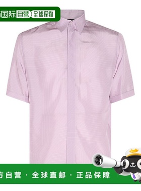 1h可退 香港直邮Fendi 芬迪 男士 细条纹短袖衬衫 FS0795APQA