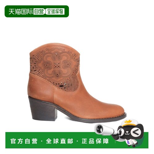香港直邮Via Roma 15 女士运动鞋 4148CUOIO SS2024 棕色 Low bro
