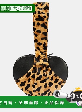 1h可退 香港直邮Alaia 女士 Le Cache Cœur 小牛毛皮革手包