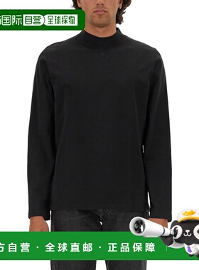 1h可退 香港直邮Courreges 男士 长袖T恤 324JTS152JS0107