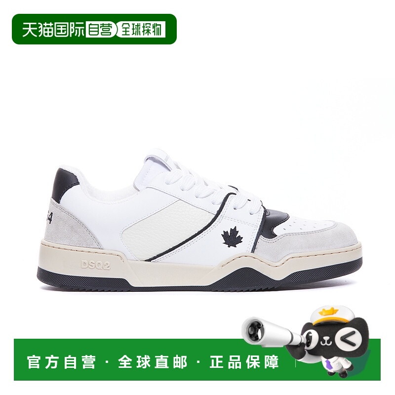 欧洲直邮DSQUARED2 男士运动鞋SNM031501607269M072牛皮系带